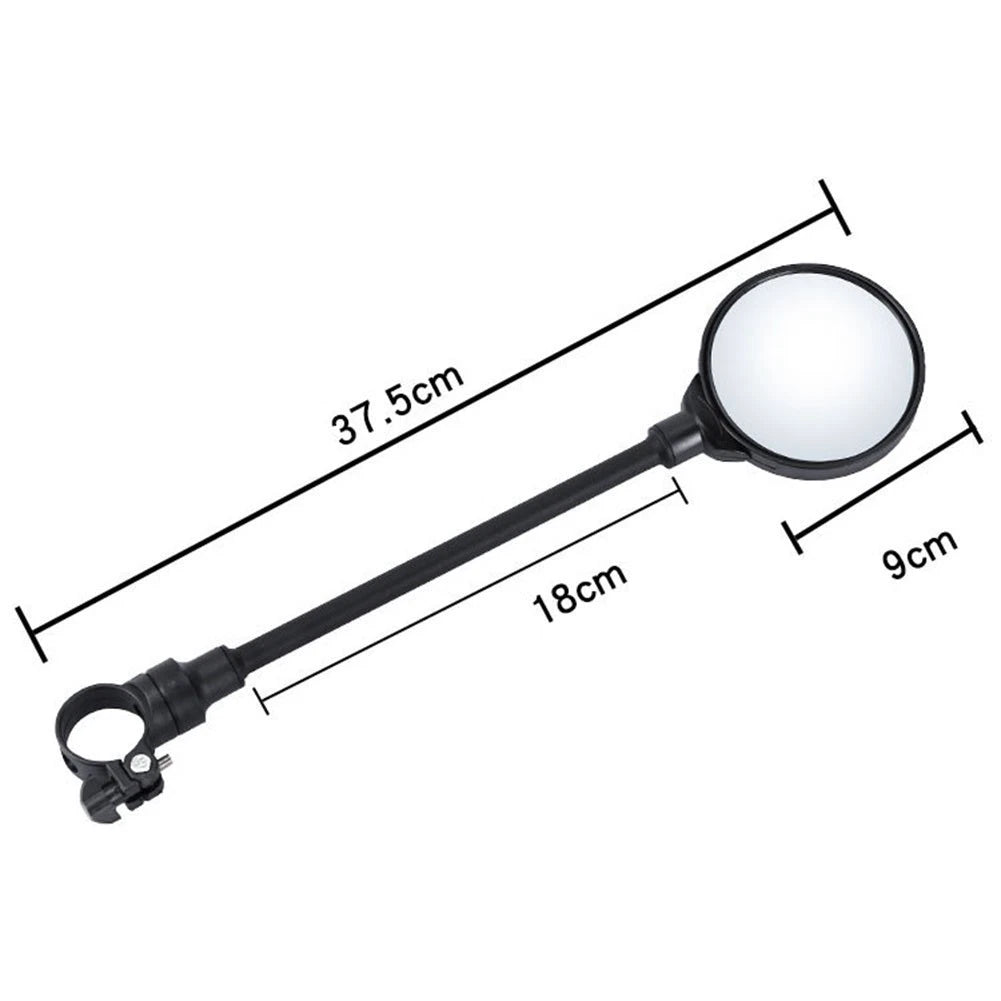 Adjustable Angle Mirror for Bikes (High Compatibility)