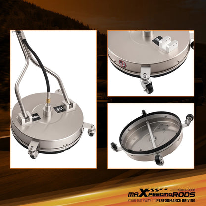 16.5in Pressure Washer Surface Cleaner for Concrete (2000–4000 PSI)