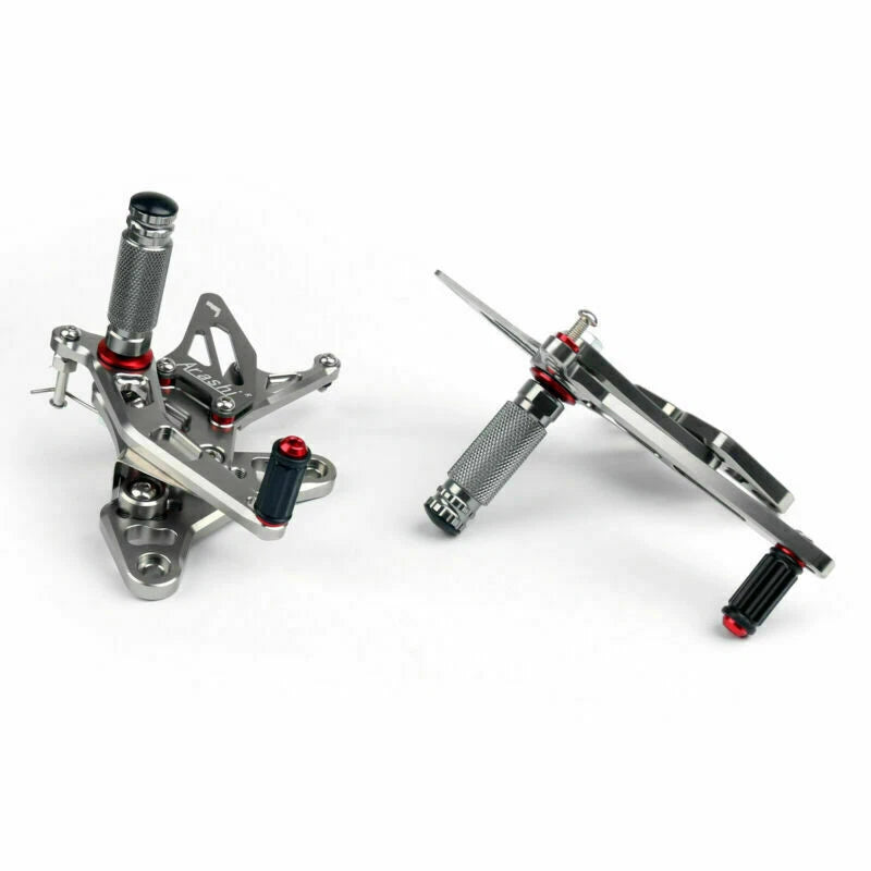 Aluminum Rearsets Footpegs for Suzuki SV650 (2016–2019) T9 Titan-color