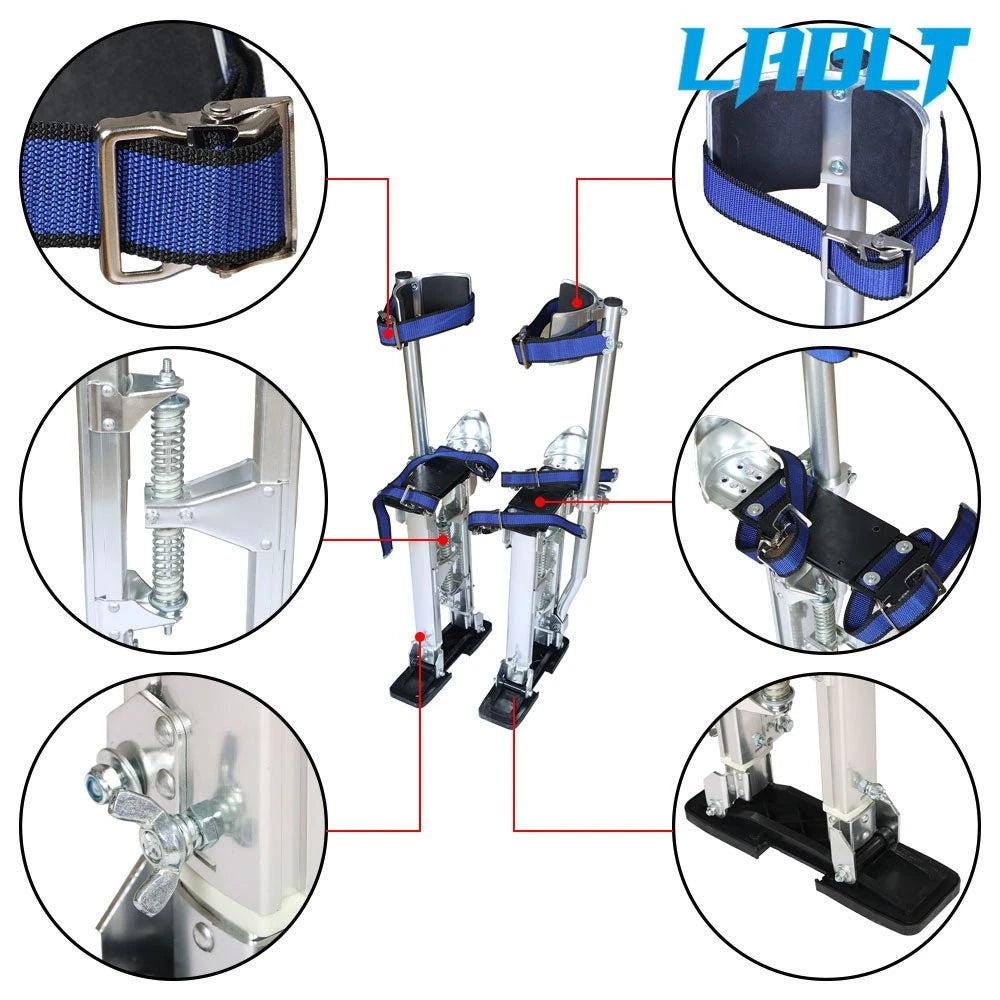 Adjustable Drywall Stilts for Painters (18-30 in)