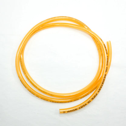 Clear Orange 5mm ID Fuel Line Hose for ATV Buggy (3 Meters)