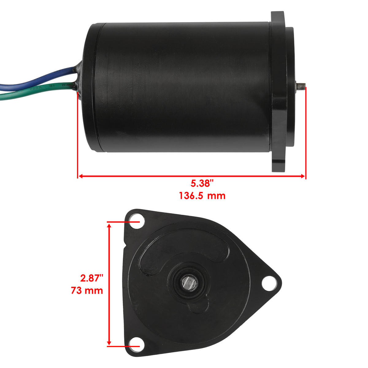 Tilt Trim Motor for Yamaha Outboard F225 (2002–2009) Replacement