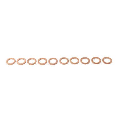10Pcs M121.5 Copper Oil Drain Plug Gasket Seal Ring for Universal Fit