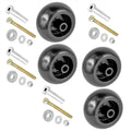 4 Pcs Deck Wheels Replacement for Simplicity 38in and 40in Deck (2005–2009)