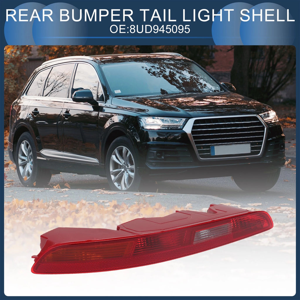 Left Rear Bumper Tail Light Shell Replacement for Audi Q3 (2012–2015)