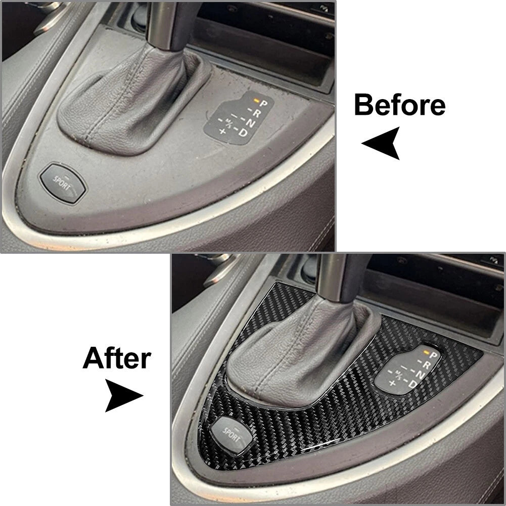 Auto Gear Shift Panel Cover Trim for BMW 6 Series E63 E64 (2004–2010)
