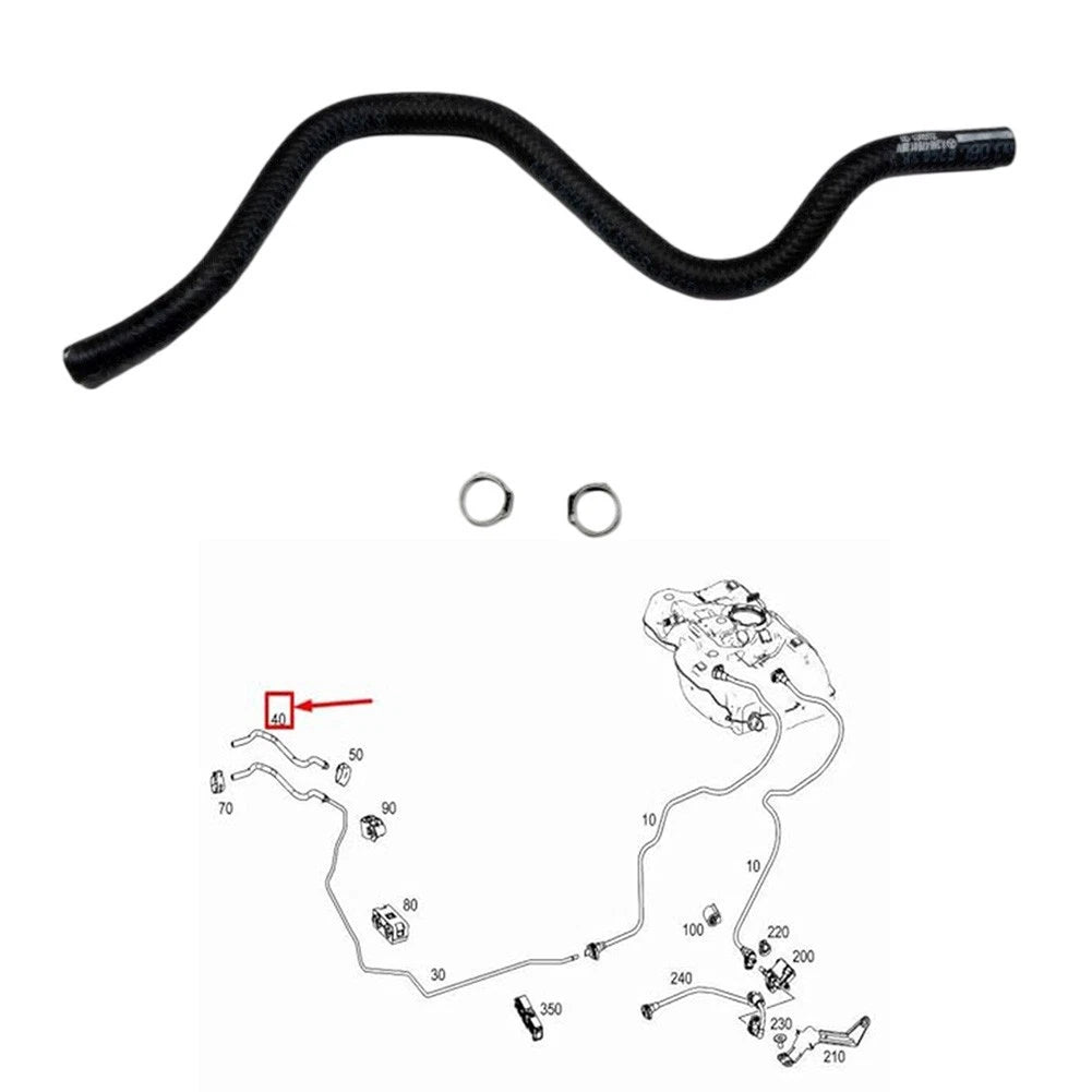 A Class Replacement Fuel Feed Hose OEM A2464760126 Quick Install Direct Fit