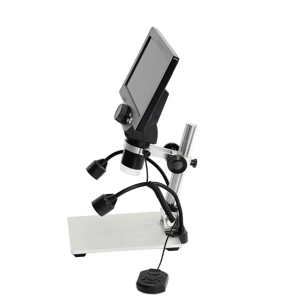 7 Inch Digital Microscope with LCD Screen for Electronics Repair