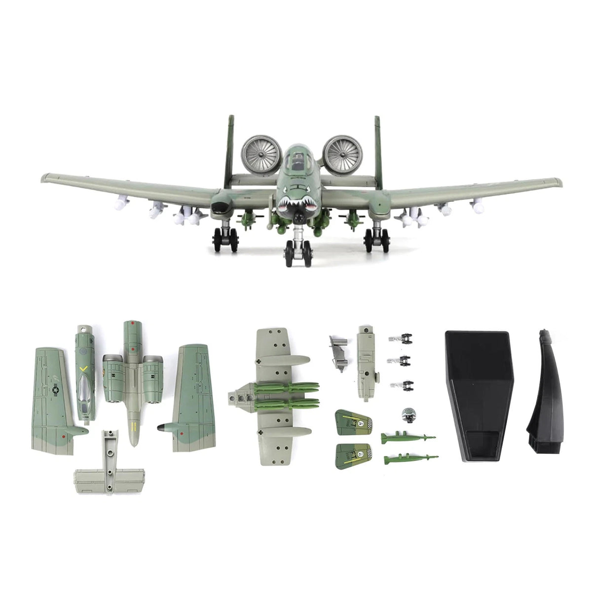 A-10 Thunderbolt II Warthog Model Kit 1/72 Scale Assembly (USAF)