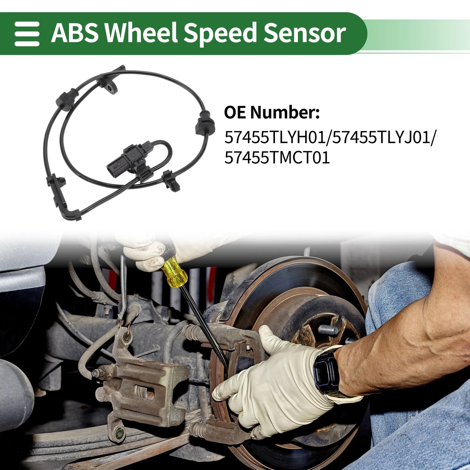 ABS Wheel Speed Sensor Replacement for Honda CRV (2017–2017) Front Left