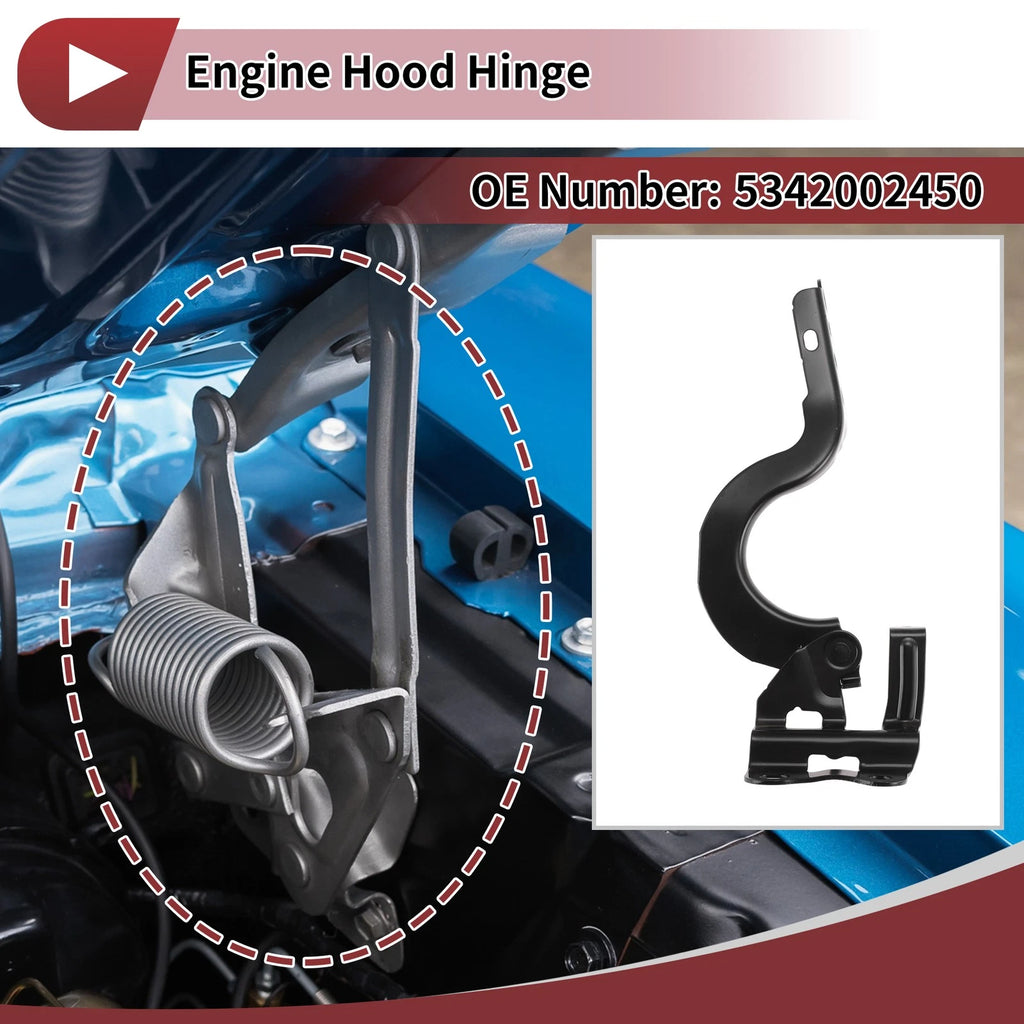 Hood Hinge Replacement for Toyota Corolla 2014 Left Side