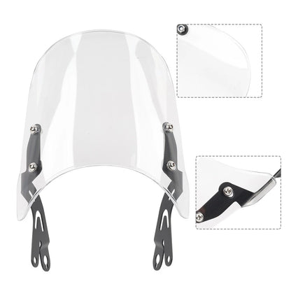 Clear Front Windshield for Interceptor 650, Continental 650, GT650 (2018–2023)