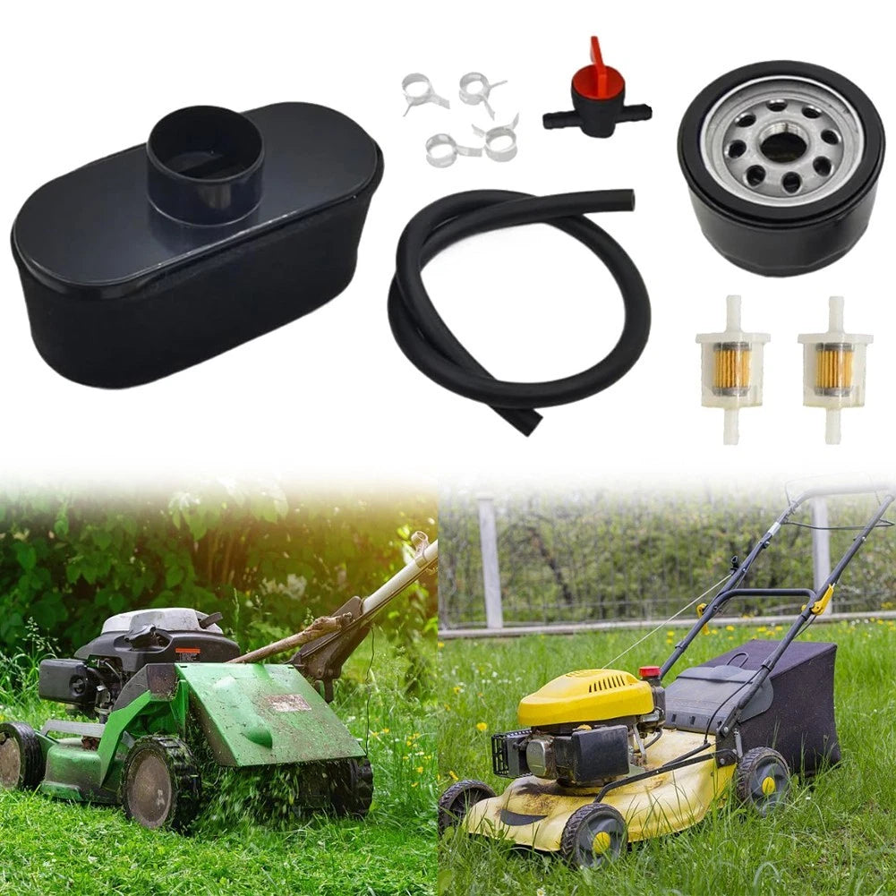 Engine Support Air and Oil Filter Set for Lawn Mower