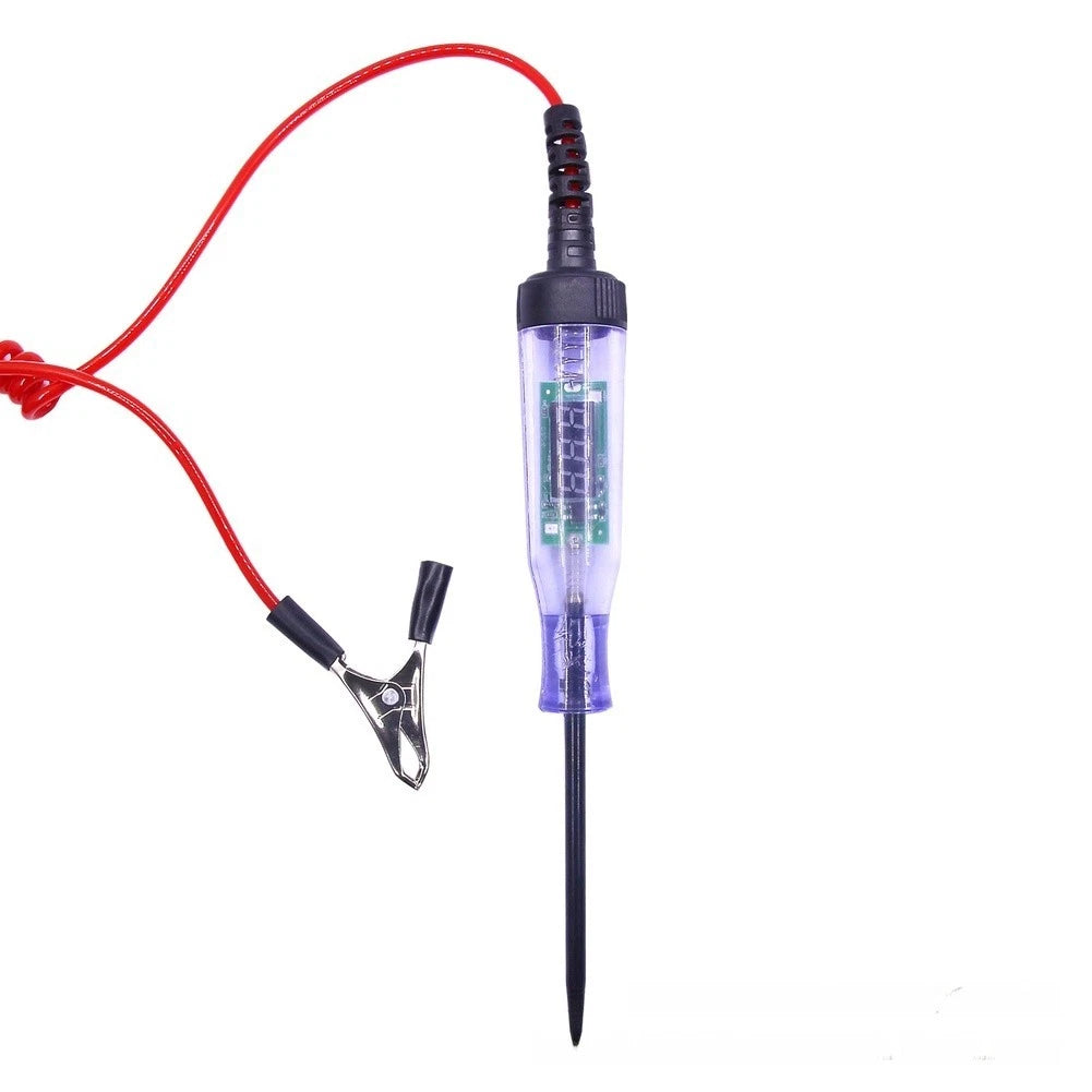 Digital Voltage Tester Pen for Auto Repair Works with 12V to 70V DC Circuits
