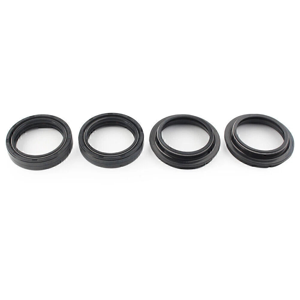 Set of 4 Fork Dust Oil Seals for Motorcycle Front Forks
