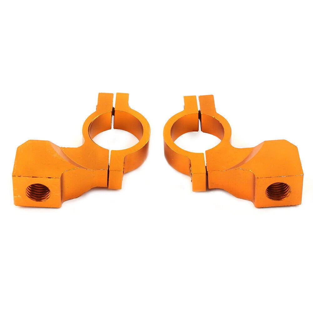 10mm 7/8" Thread Motorcycle Handlebar Rearview Mirror Mount Bracket Adapter