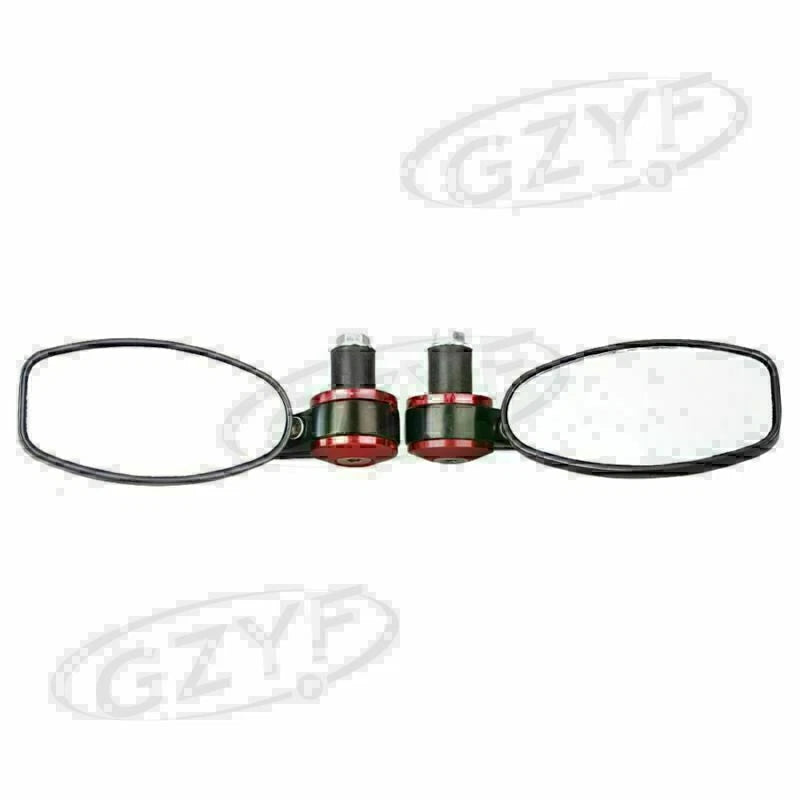7/8" Handle Bar End Rearview Mirrors for Harley Davidson (Universal)