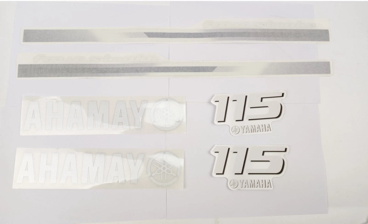 Sticker Kit for Yamaha 115HP 4 Stroke Outboard (Anti-UV)
