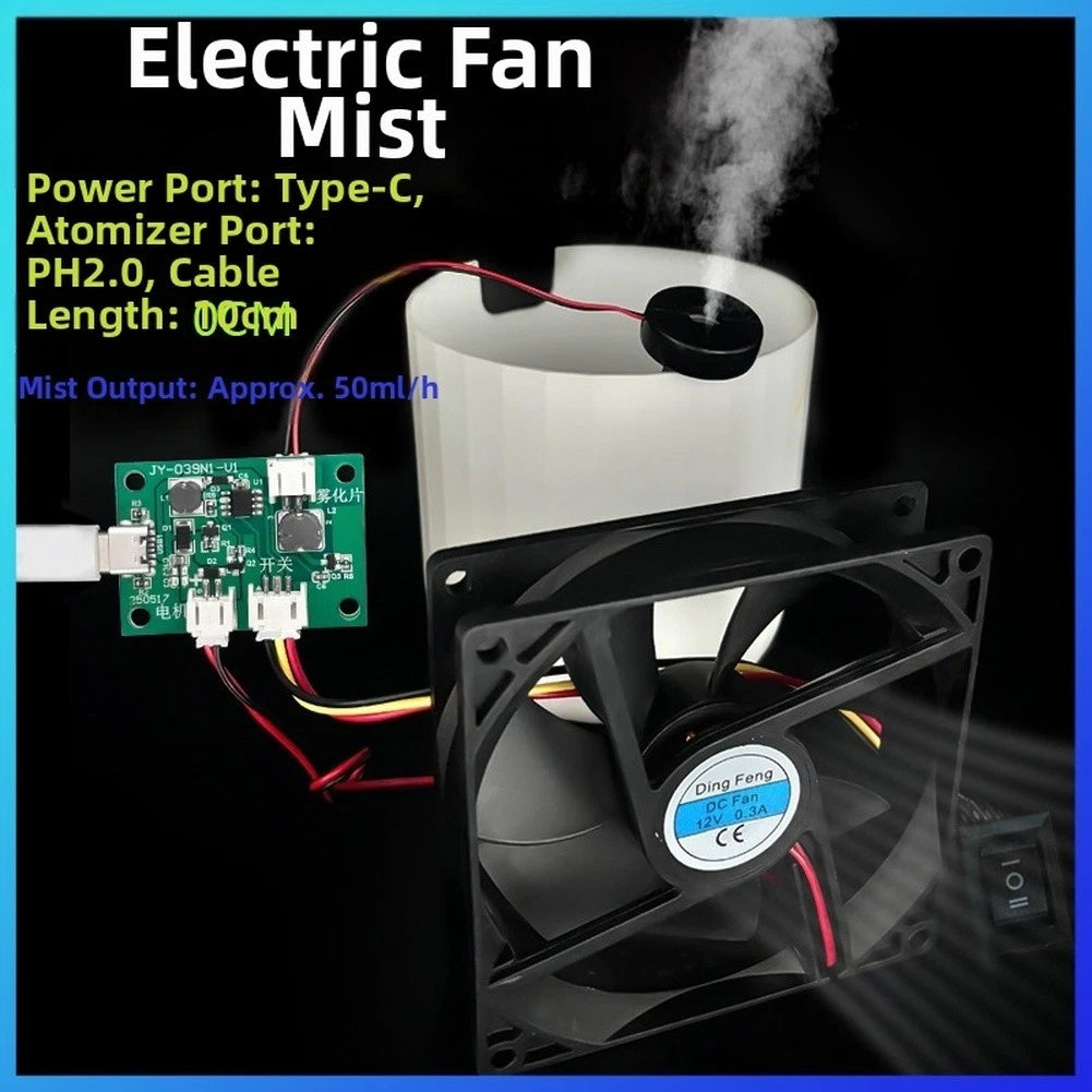 USB Humidifier Module for Mist Generator (108KHZ Frequency)