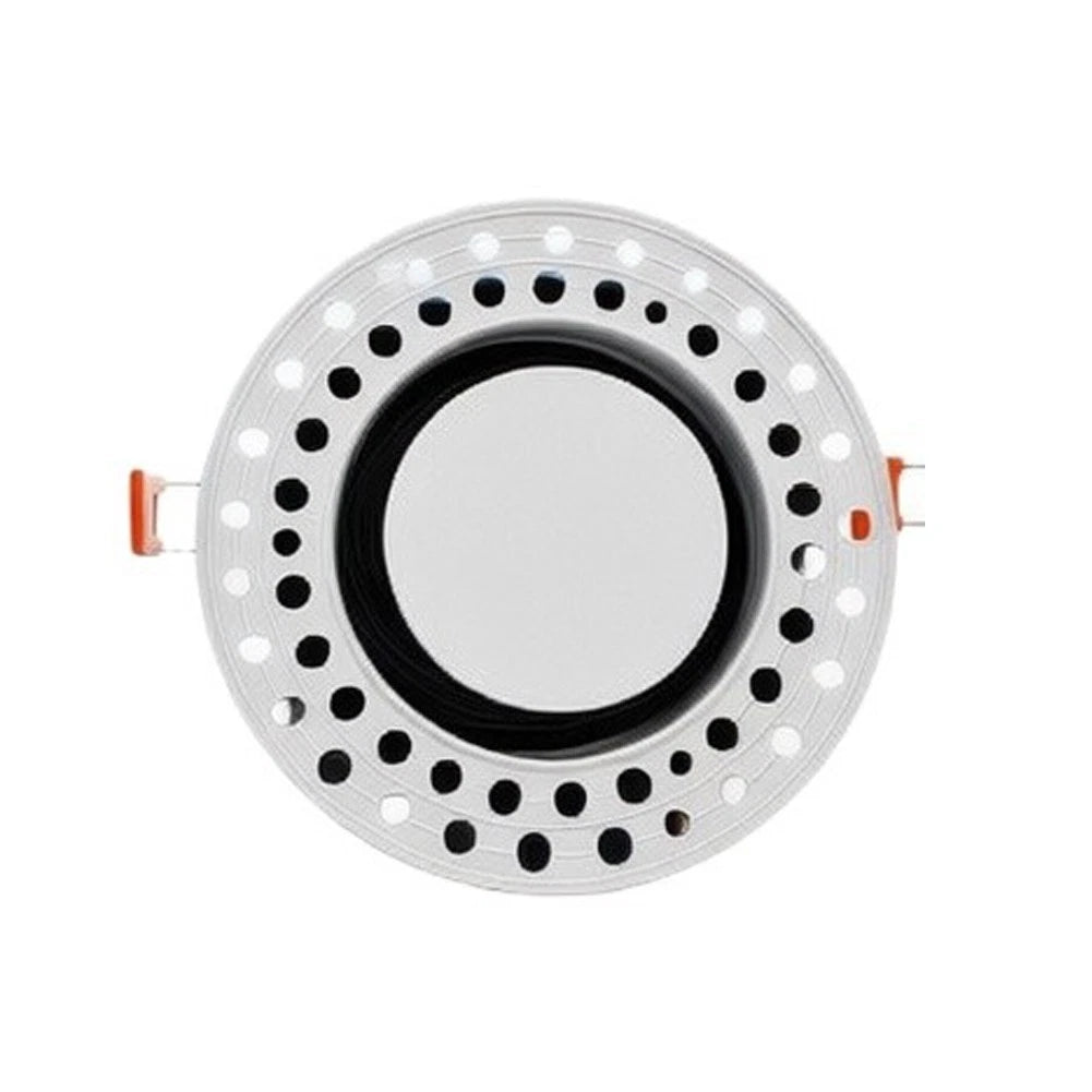 ABS Round Recessed Ceiling Air Vent Diffuser for HVAC Ducts
