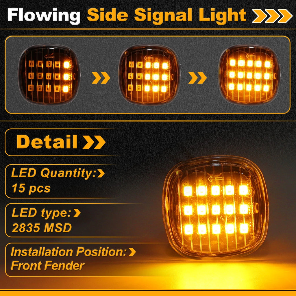 Side Marker Fender Light 4D0949127D for Audi A3 (1996–2000)