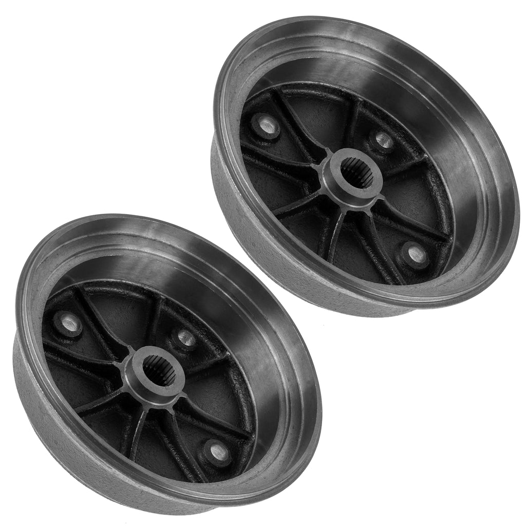 2x Rear Wheel Brake Hub Left/Right Heavy Duty Replacement for Kawasaki (2000–2005)