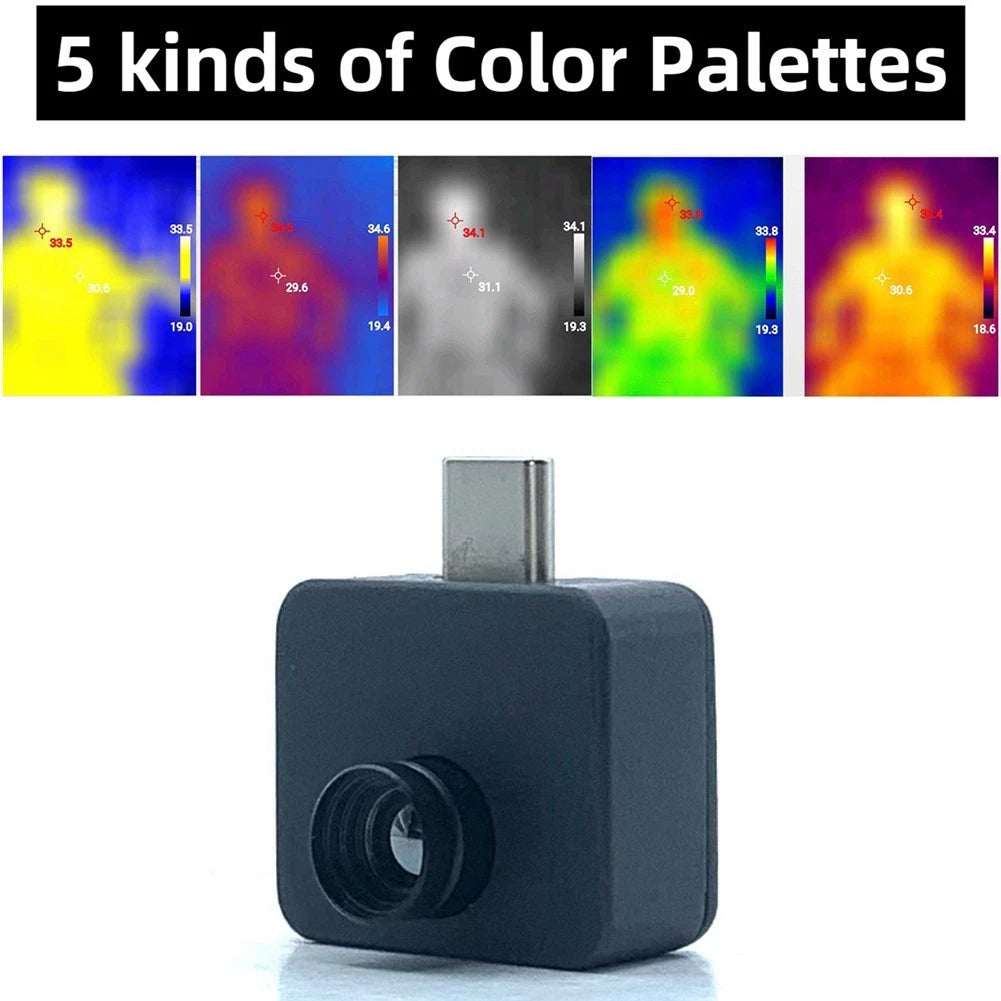 Compact Thermal Imaging Solution for Android Smartphones Type C Connector