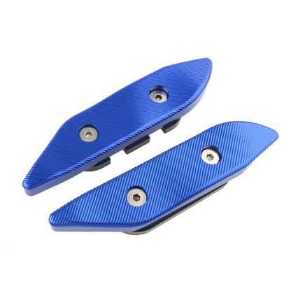 CNC Rearview Mirror Hole Cover Cap for Yamaha TMAX530 (2017–2018) Blue