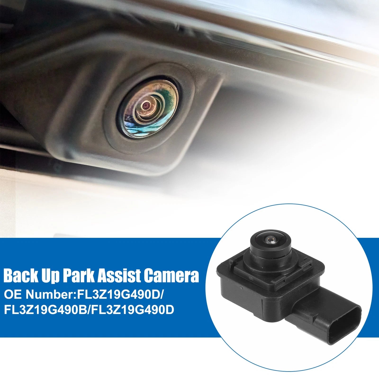 Rear View Backup Reverse Camera Set for Ford F-150 (2015–2017)