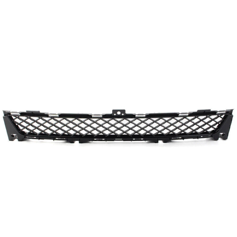 1pc ABS Front Lower Central Mesh Grille Fit For Jaguar XJ 2010-2015