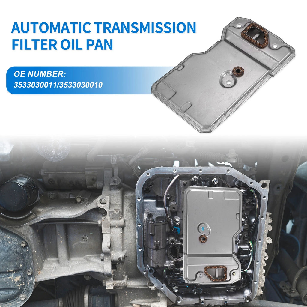 Transmission Fluid Filter Oil Pan for Toyota 4Runner (2010–2024)