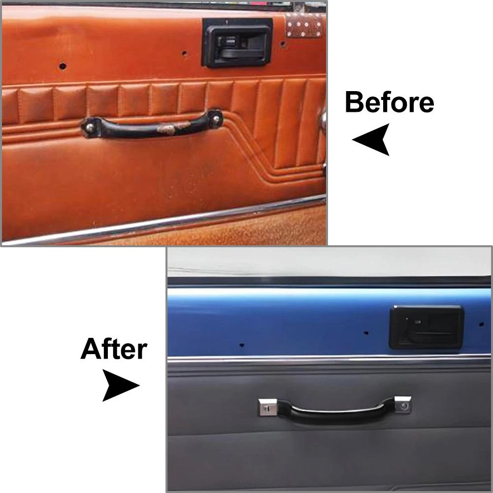 Interior Door Handle Pull Strap for Jeep CJ-5, CJ-7 (1976–1986) Black