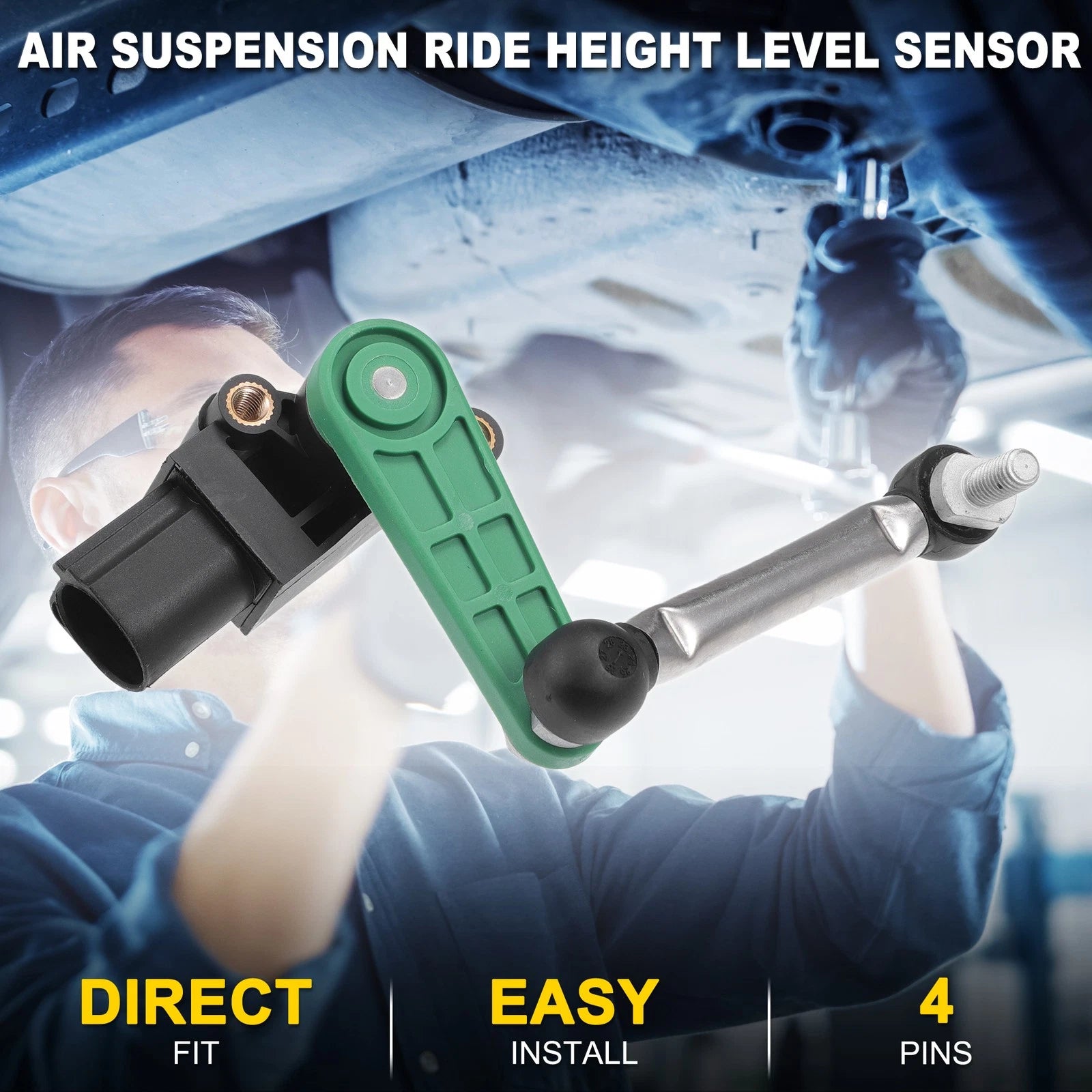 Ride Height Level Sensor Replacement for VW Touareg (2007–2018) Rear Metal