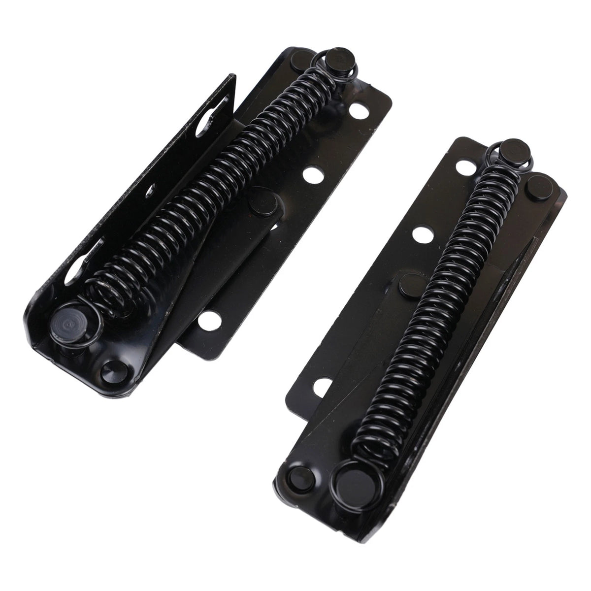 2Pcs Adjustable Angle Mechanism Hinge for Sofa Bed Hardware Black Steel