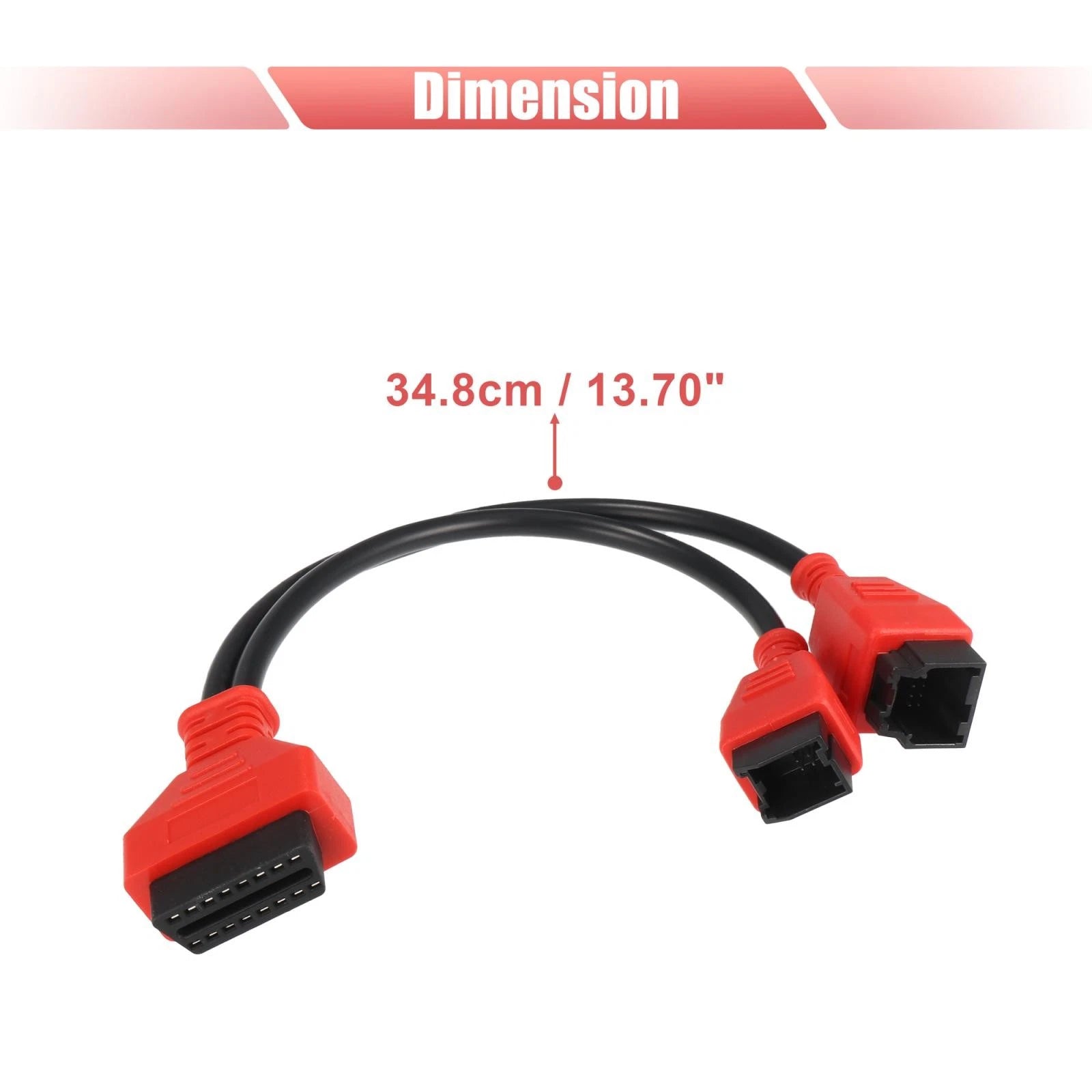 OBD Diagnostic Cable Adapter 12+8 Pin for Chrysler Dodge (2010–2020)