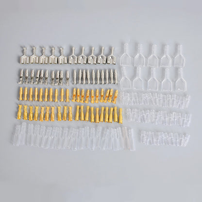 Set of 40 Bullet Connectors 3.9mm Terminals for Motorcycle Car