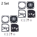Set of 2 Carburetor Gasket Kit for ZAMA RB-129 C1M-W26A C1M-W26B C1M-W26C