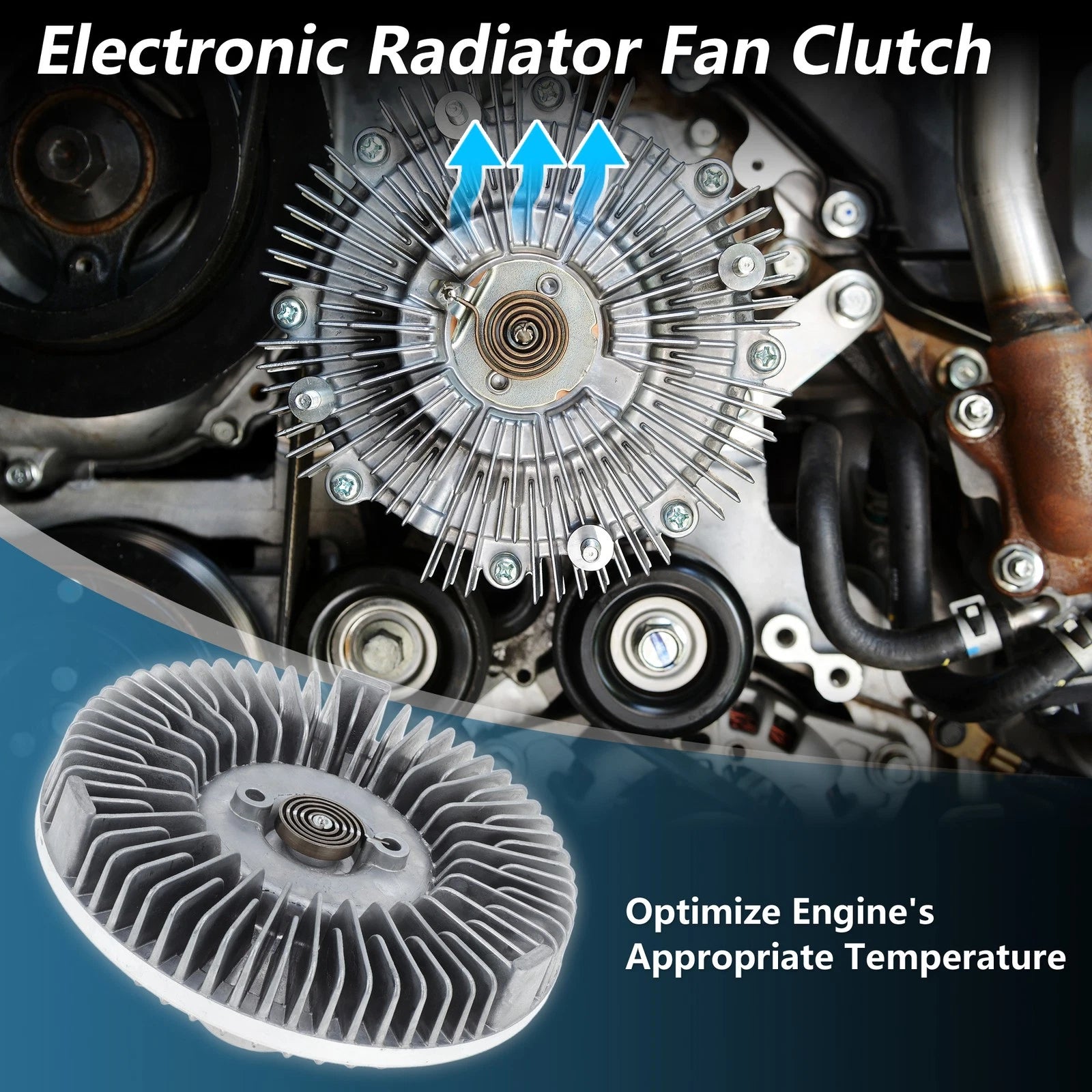 Cooling Fan Clutch Replacement for Dodge Dakota and Ram Dakota (2005–2011)
