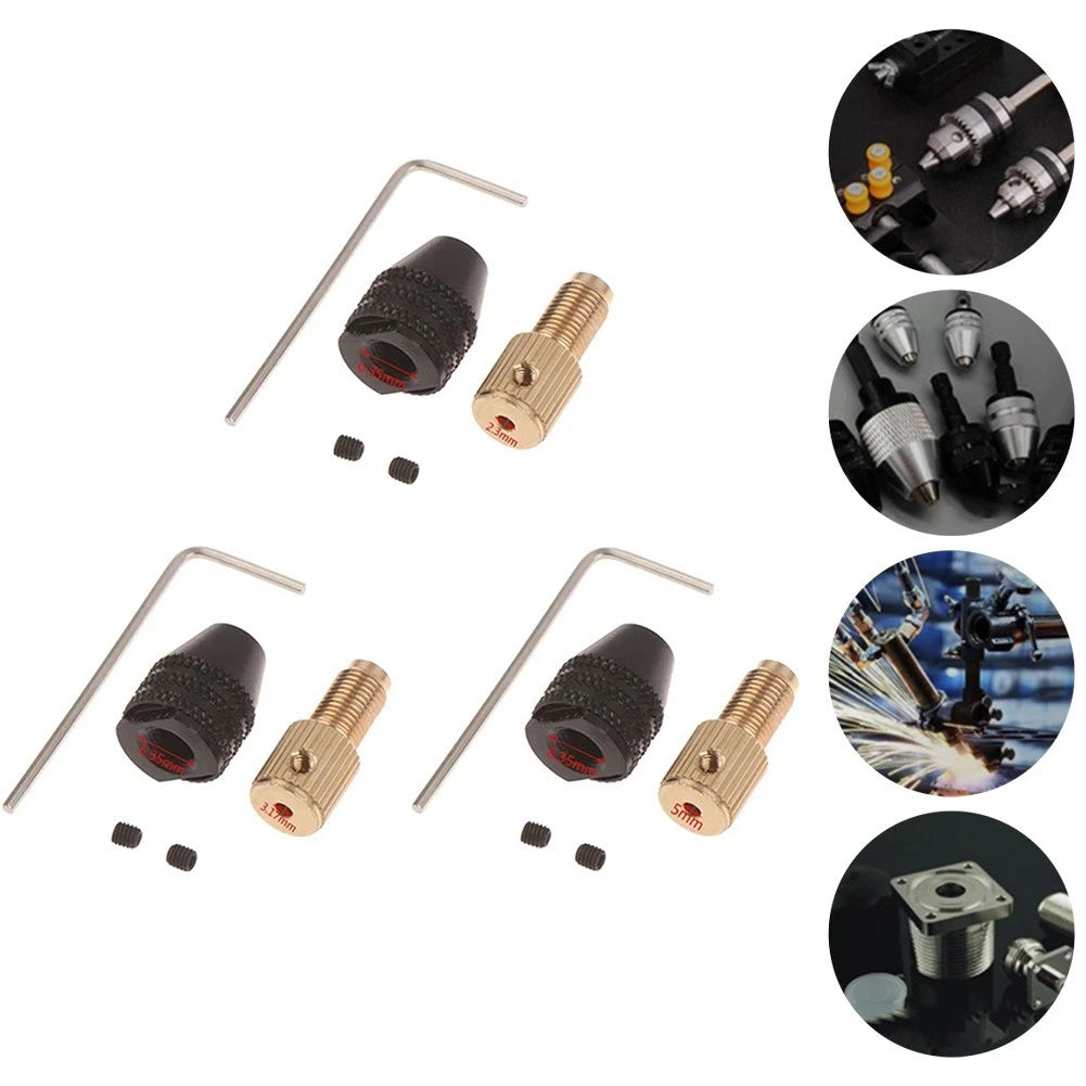 Drill Chuck Parts for Tools (0.3-3.2mm, 2.3mm, 3.17mm, 5mm)