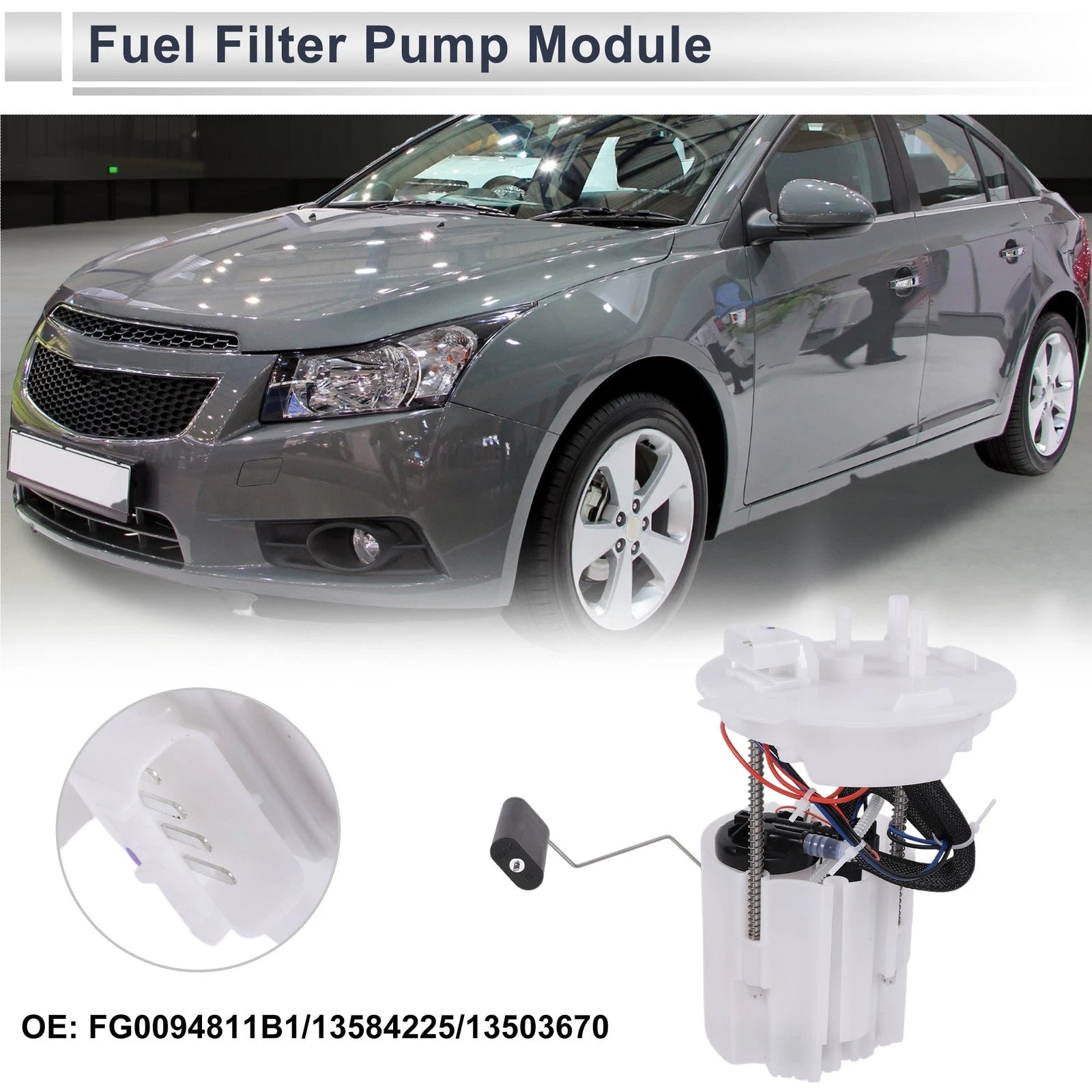 Fuel Pump Assembly Replacement for Chevrolet Cruze (2010–2013)