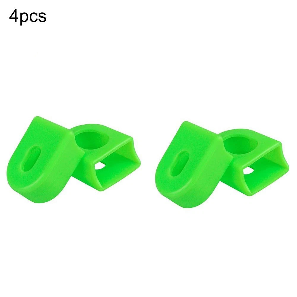 Set of 4 Silicone Crankshaft Covers for Bikes