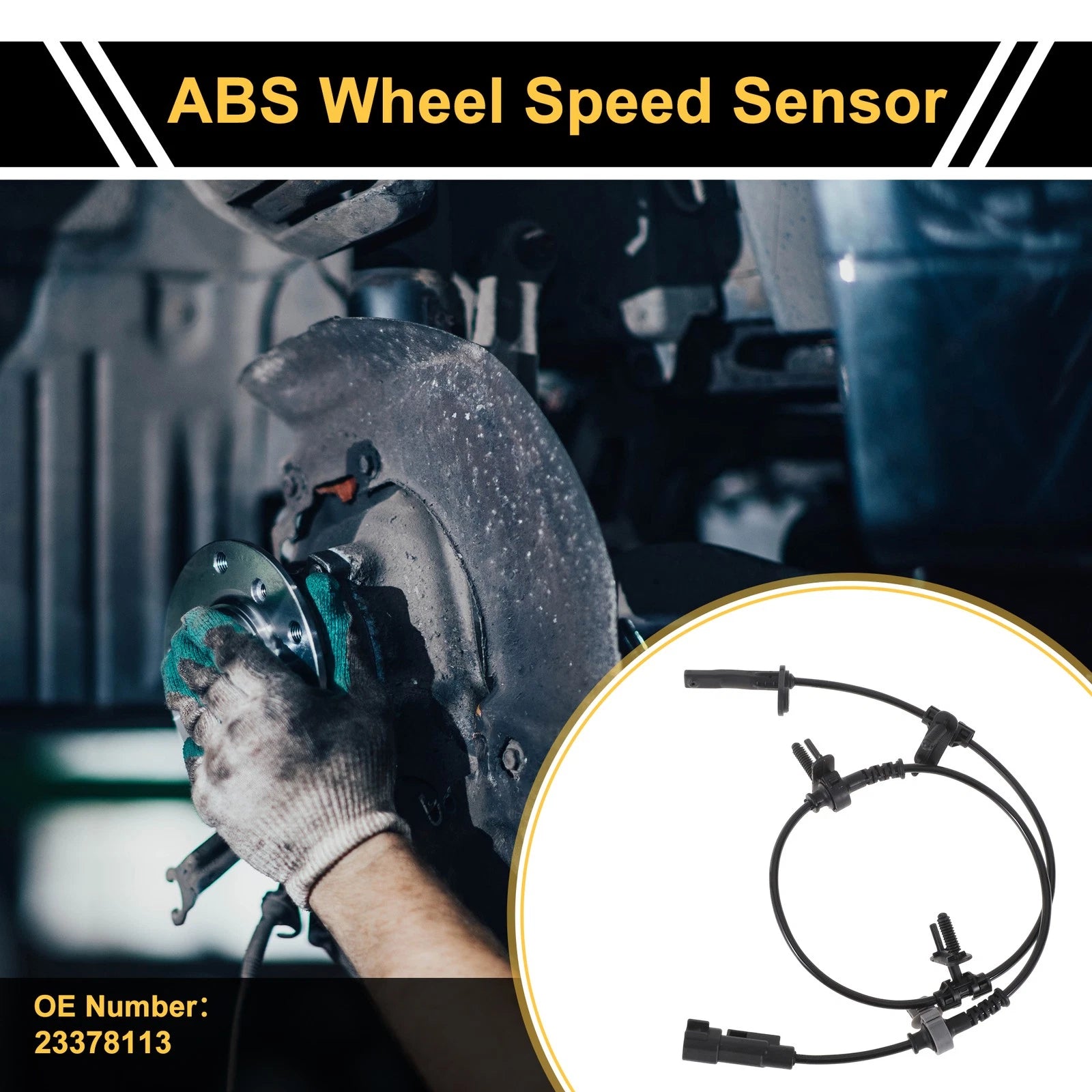 ABS Wheel Speed Sensor No. 23378113 for Cadillac CT6 (2016–2019) Rear Right