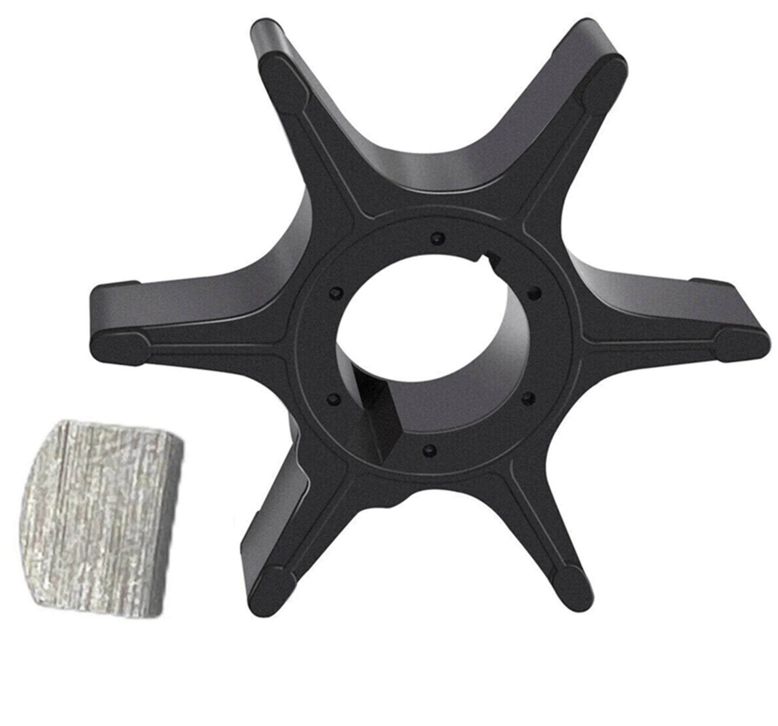 Water Pump Impeller with Key for Suzuki Outboard DF 25 30 (17461-94L00)