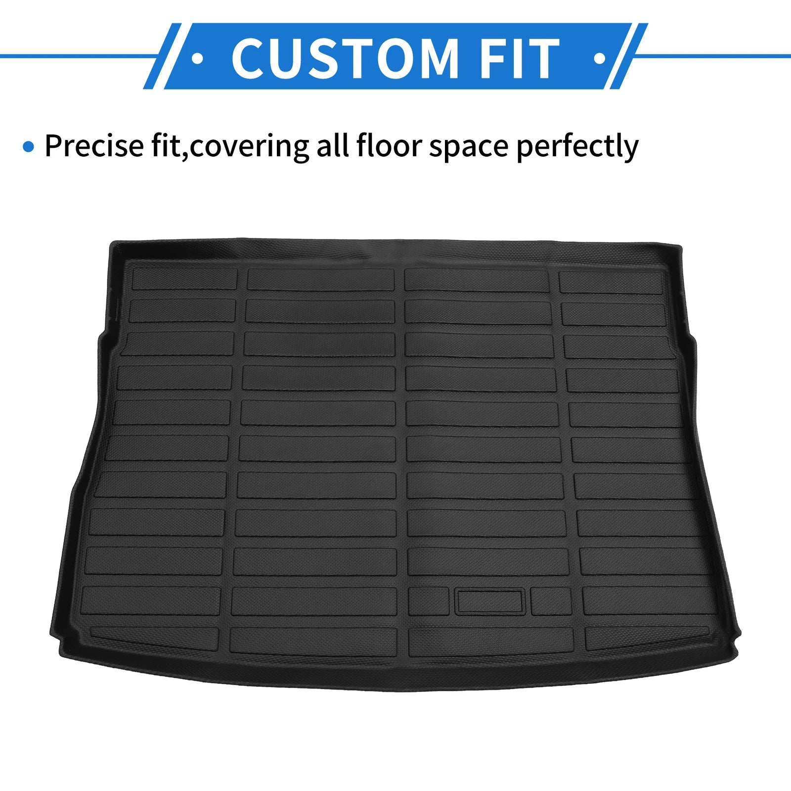 Cargo Liner Rear Trunk Mat TPE for Volkswagen Golf R (2022–2024) Long