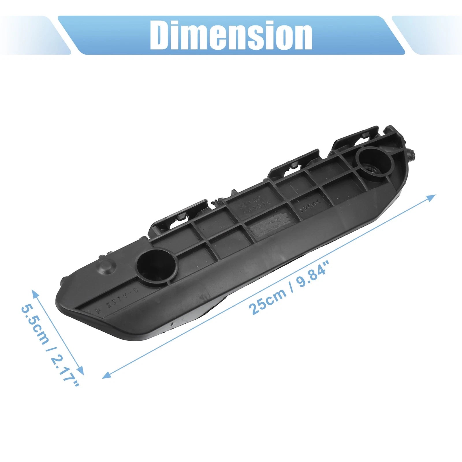 Front Left Bumper Cover Bracket Replacement for Toyota Highlander (2014–2019)
