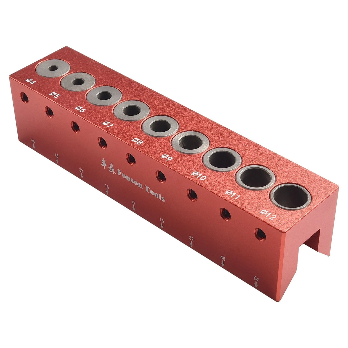 4 12mm Woodworking Dowel Drill Guide for Vertical Hole Drilling
