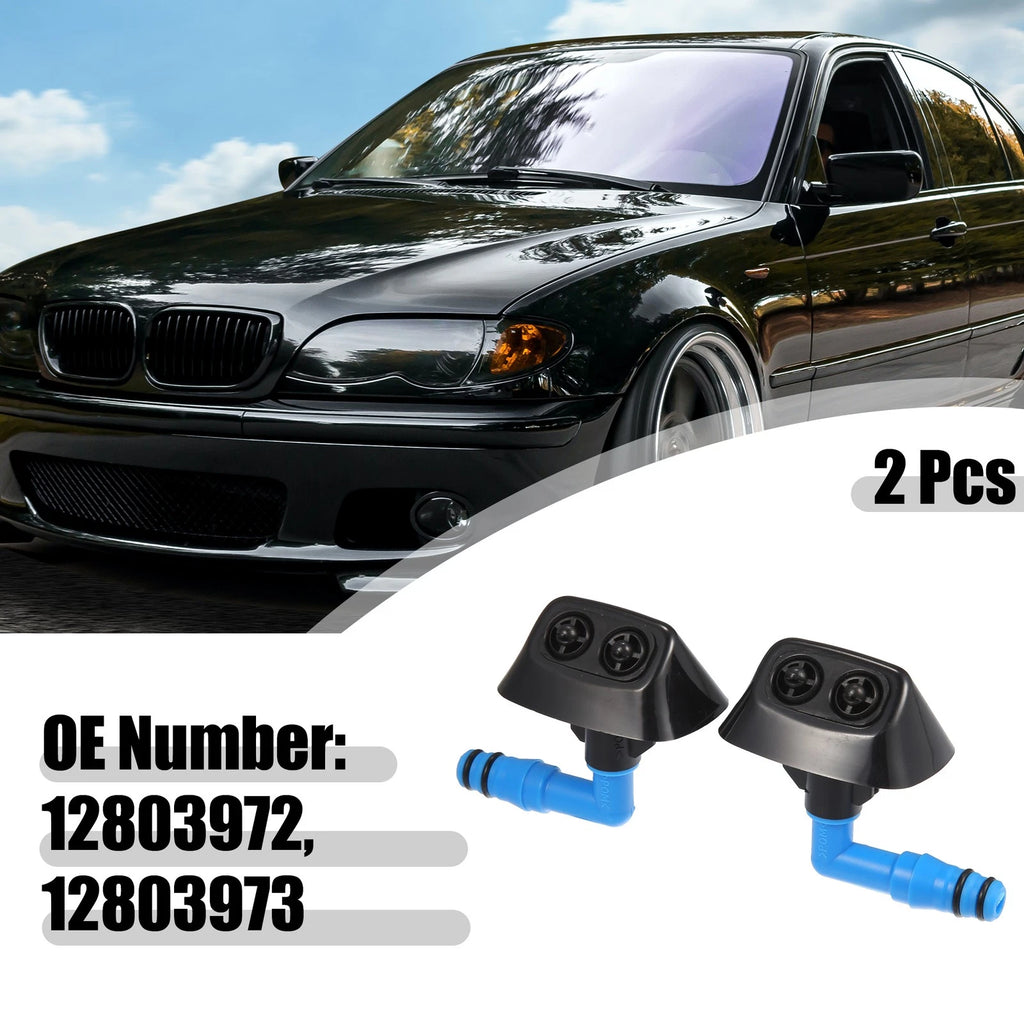 2X Headlight Washer Nozzle Sprayer Jet for Saab 9-3 (2003–2012)