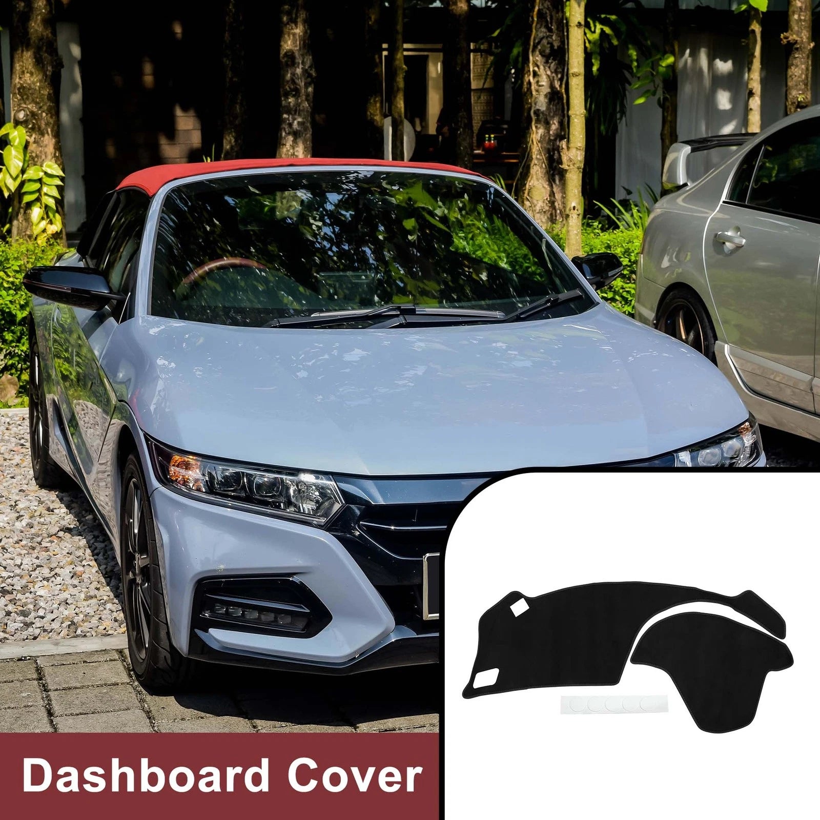 Dash Cover Mat Sun Protector Pad for HONDA S660 (2015–2023)