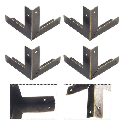 4X Retro Box Corner Protectors for Enhanced Safety