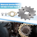 Front Engine Sprocket Set Replacement 13T 17mm ID for Dirt Pit Bike ATV (420)